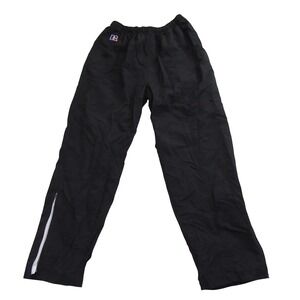 Russell Athletic Mens Vintage 90s Track Pants XL Lined Black Embroidered Logo
